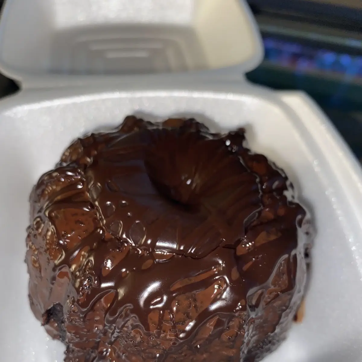 Volcano Chocolate Cake