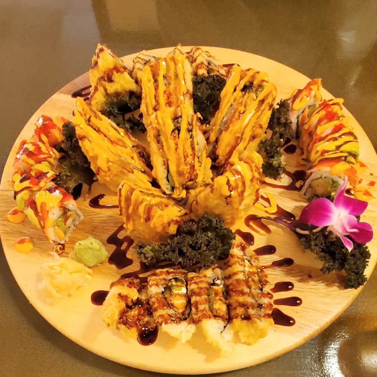 Southgate Roll Red Dragon Roll and Highlander Roll
