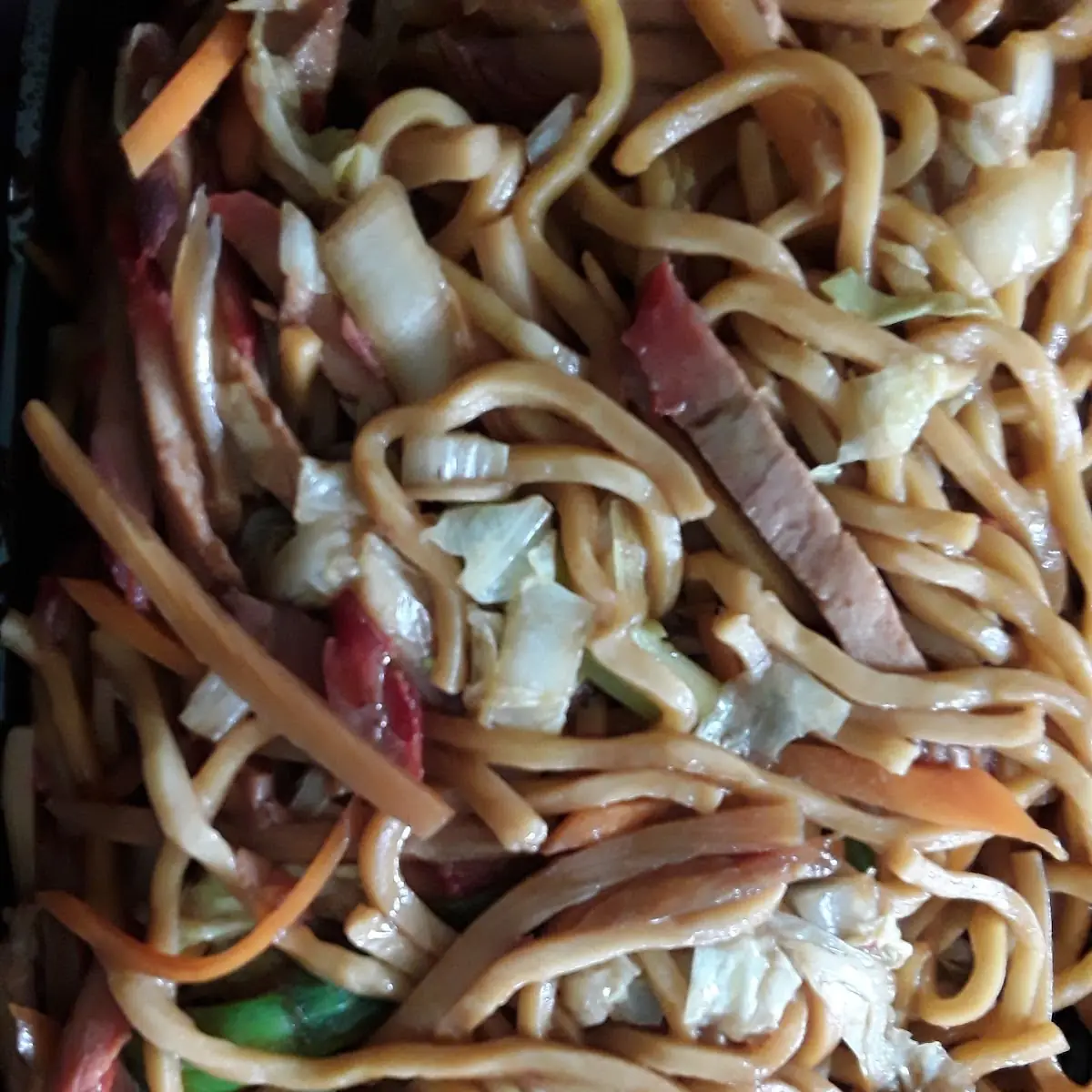 Roast Pork Chow Mein