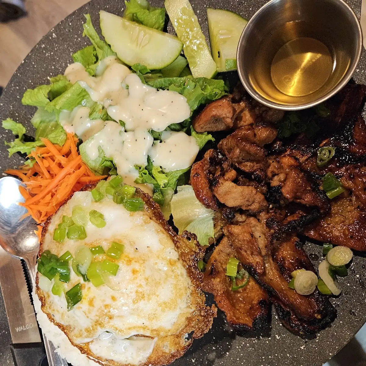 Lemongrass Pork Chop Rice