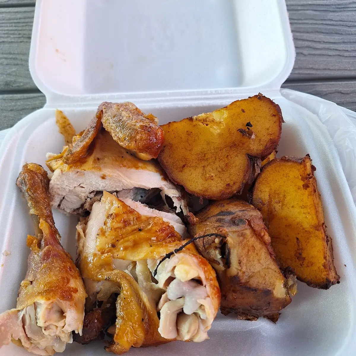 Pollo Asado Con Batatas