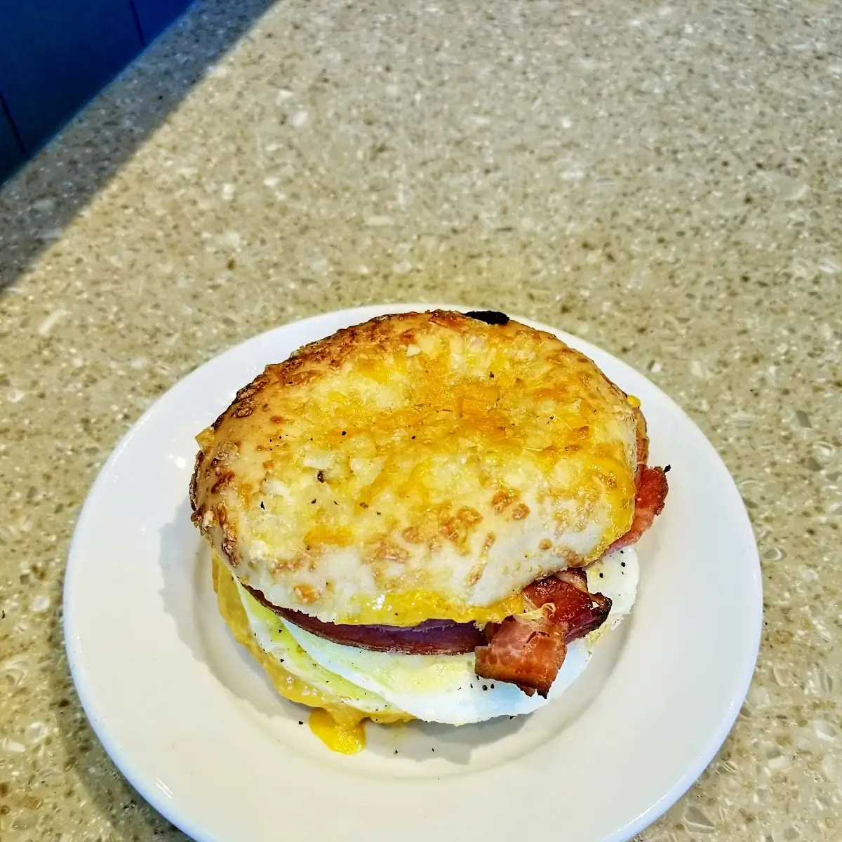 Beyond Meat Mozzarella Breakfast Sandwich