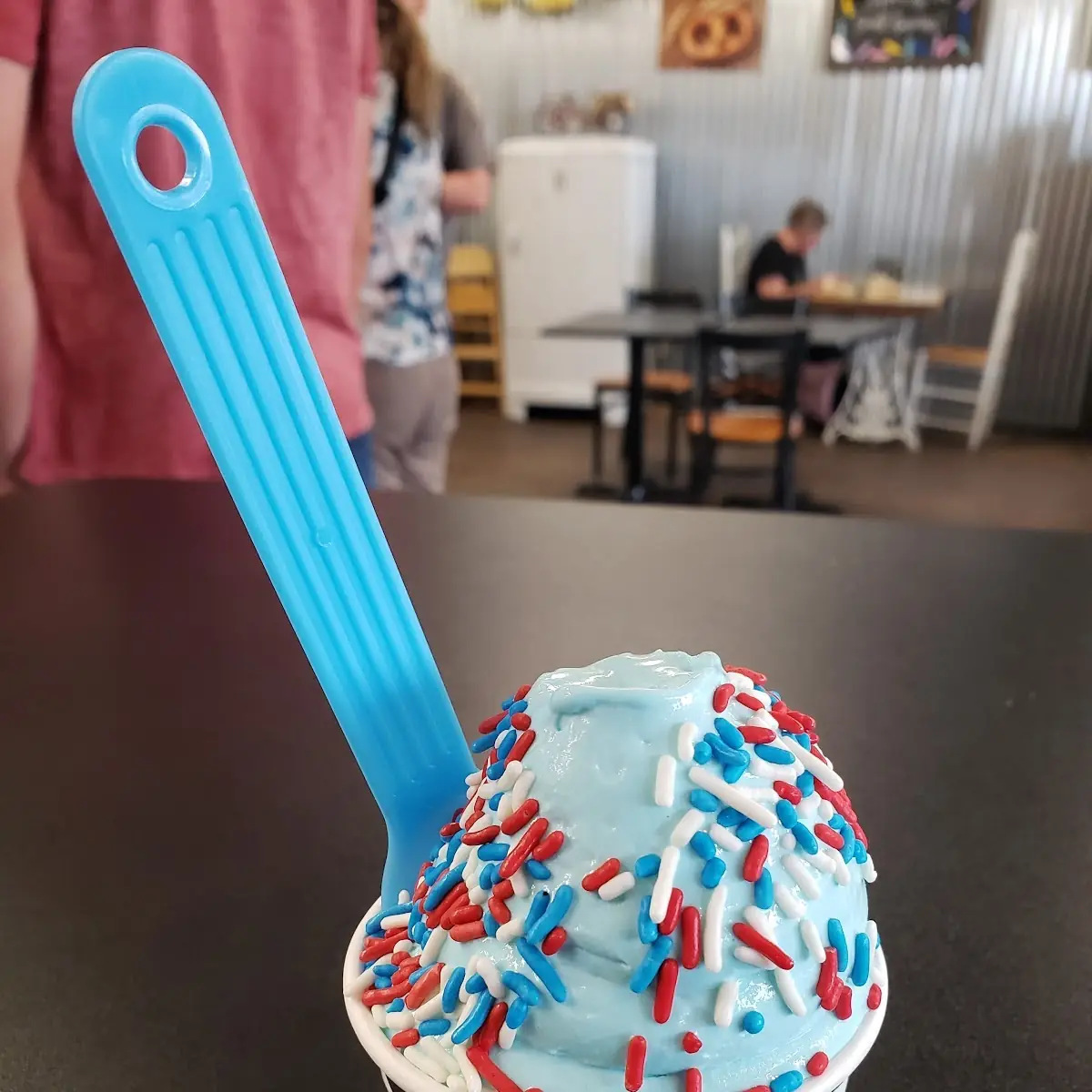 Blueberry Soft Serve