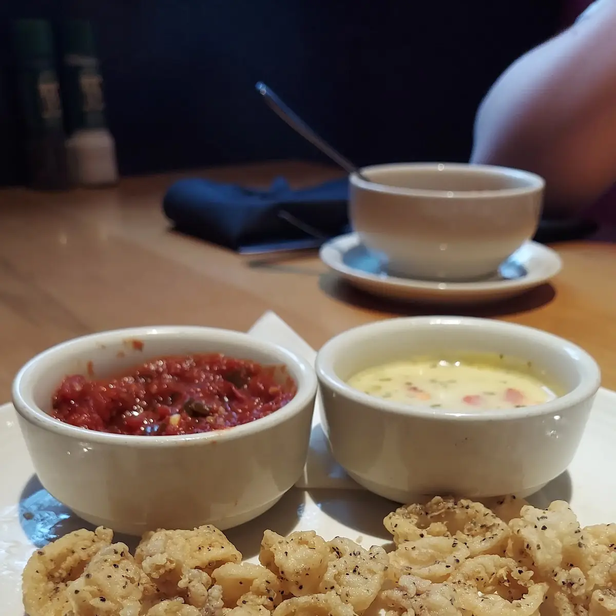 New Bread and Dipping Sauce Trio