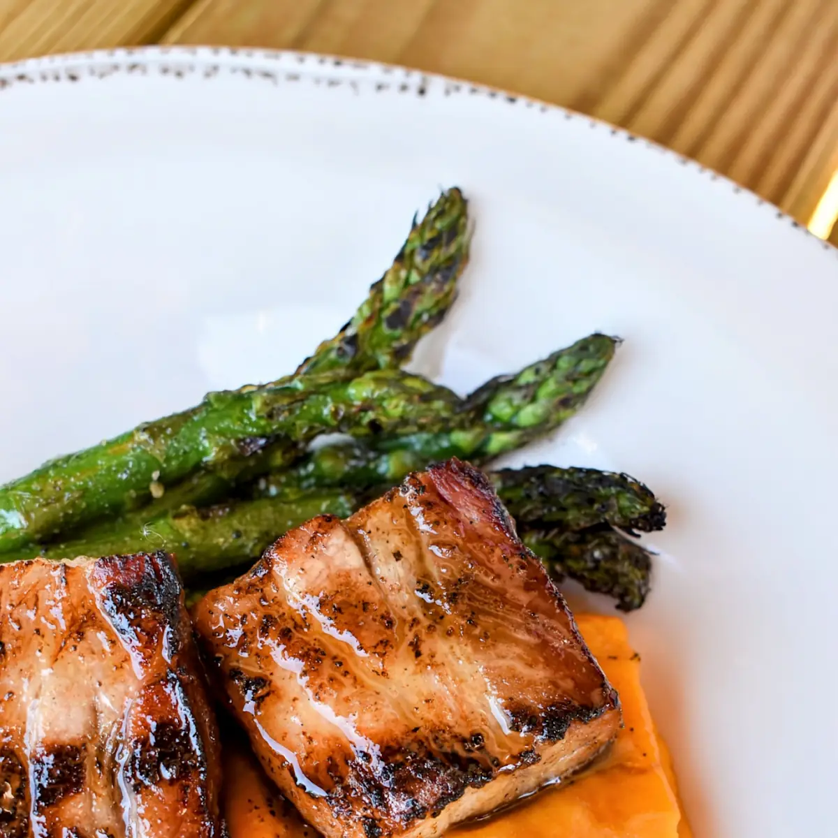 Bourbon Glazed Pork Belly