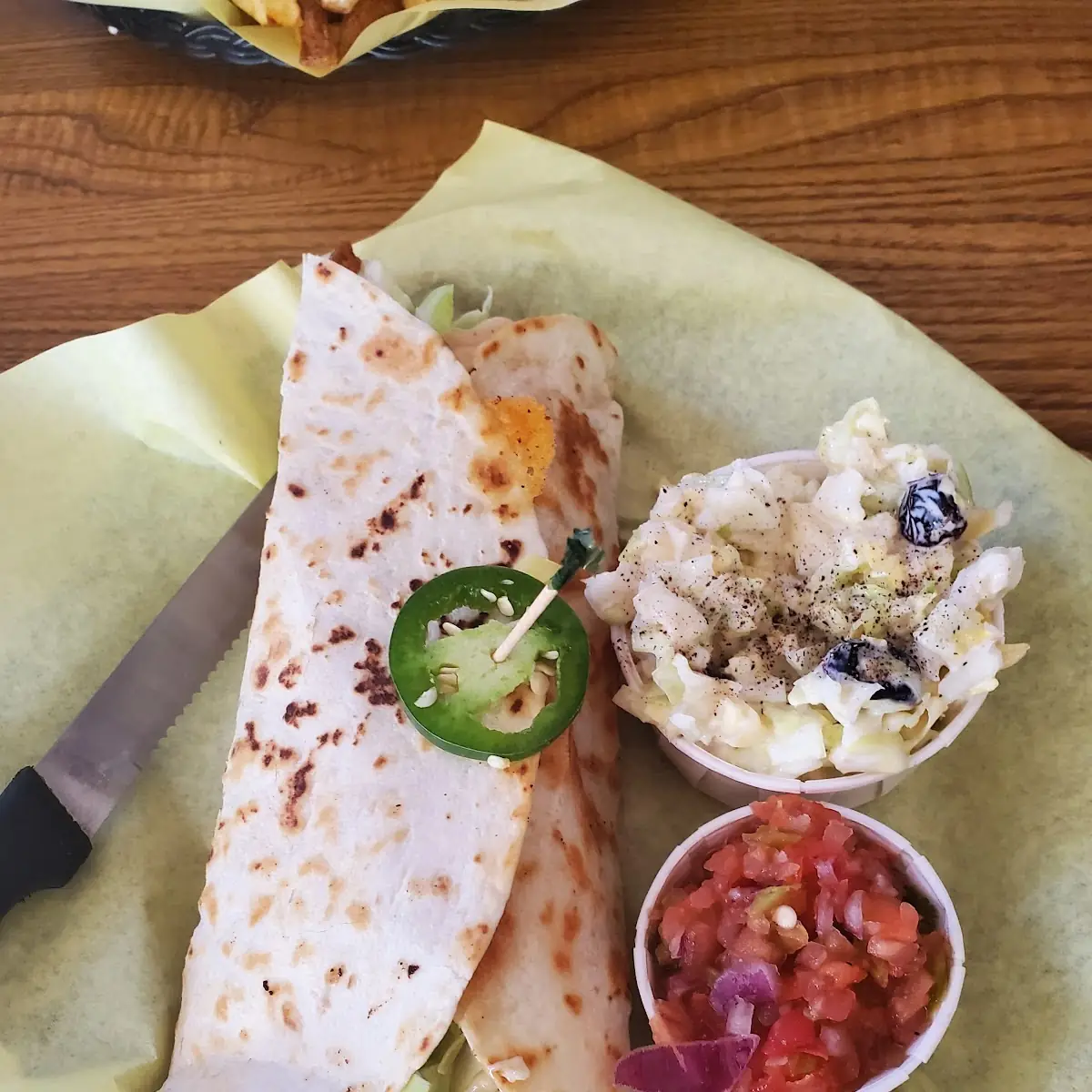 Tuna Steak Taco