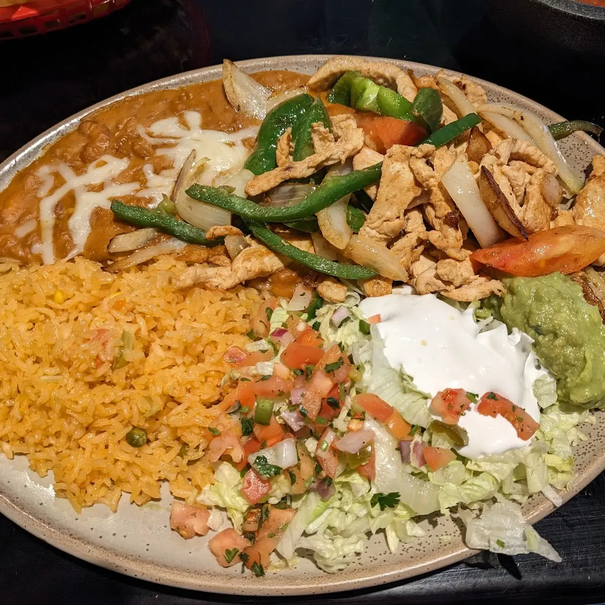 Lunch Chicken Fajitas