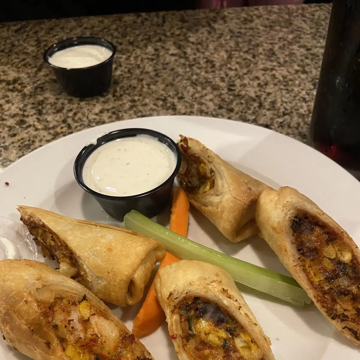 Southwest Chicken Egg Rolls