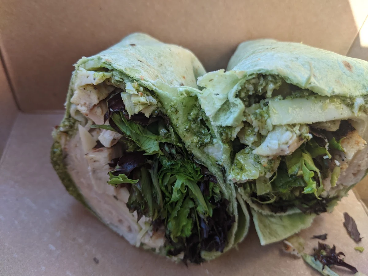 Pesto Chicken Wrap