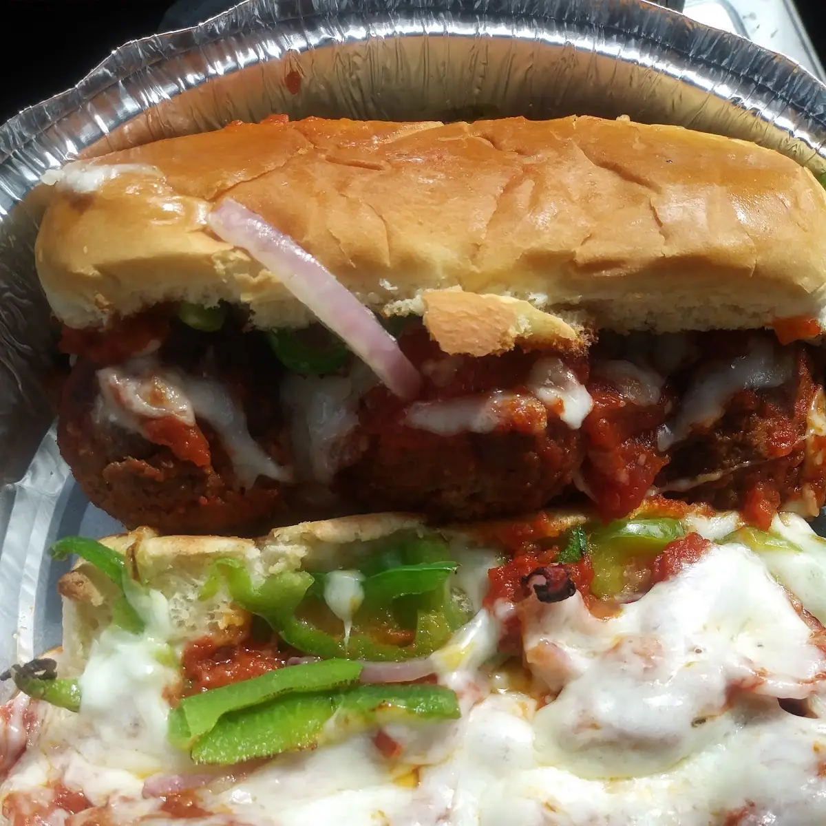 Hot Meatball Sandwich