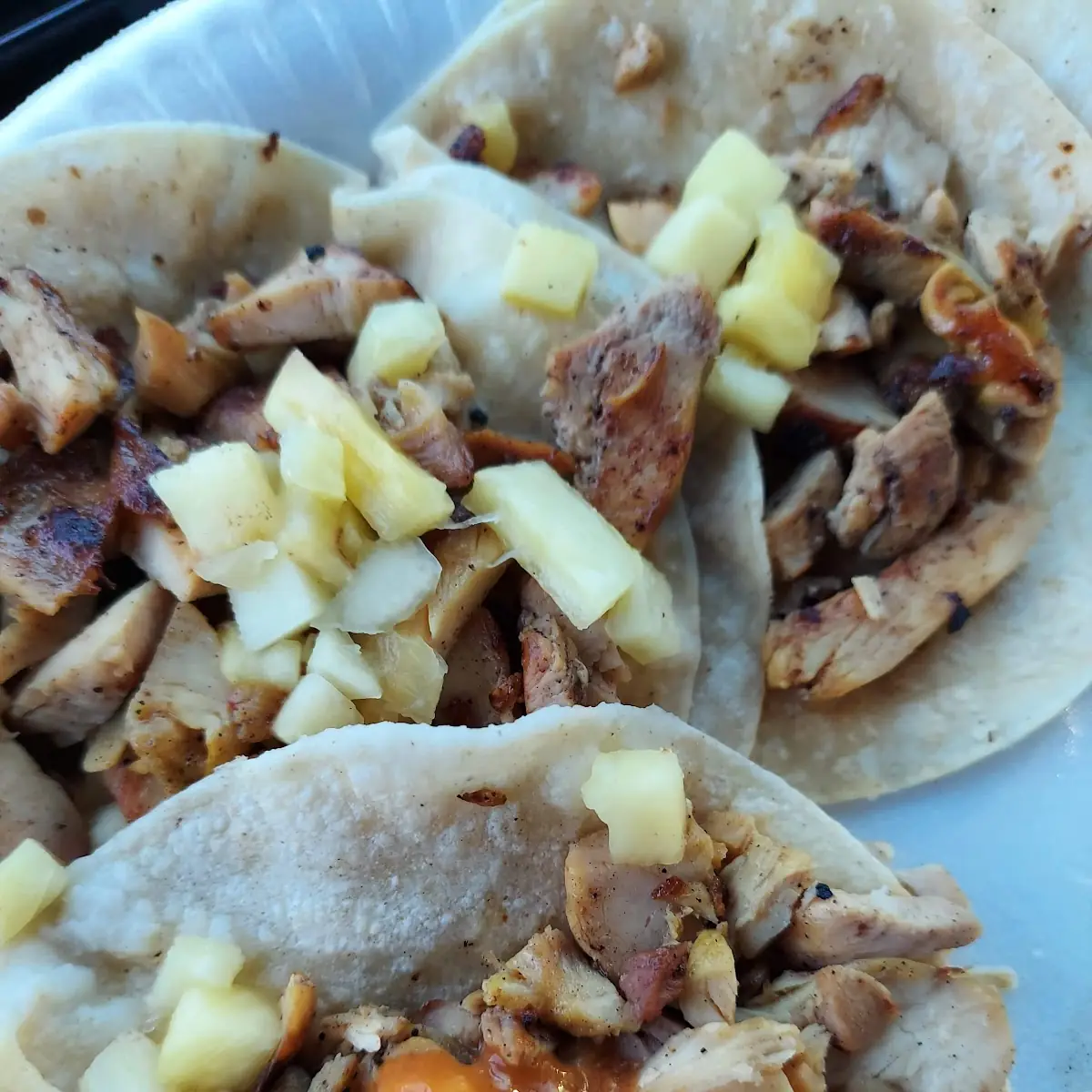 Chicken Tacos with Pineapple