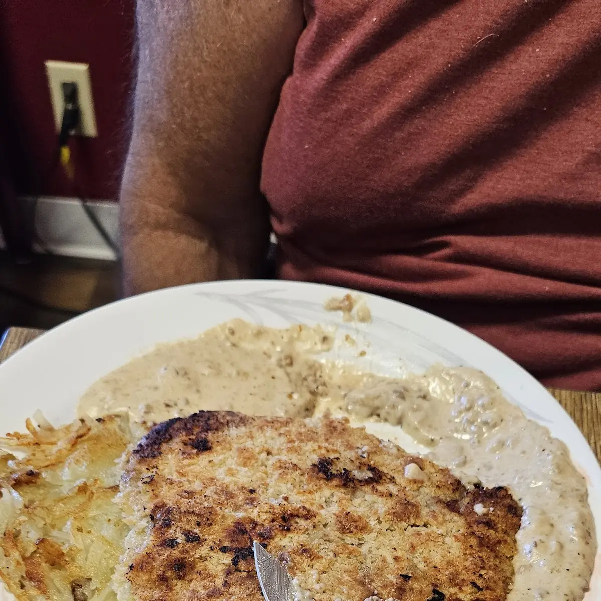 Chicken Fried Steak and Eggs