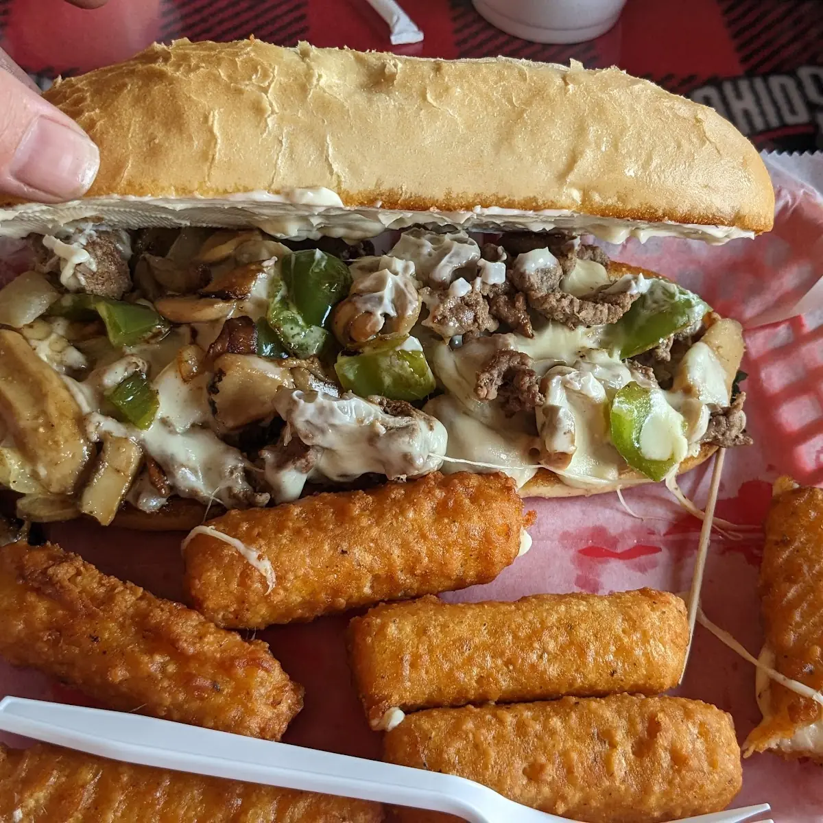 Philly Cheese Steak Sandwich
