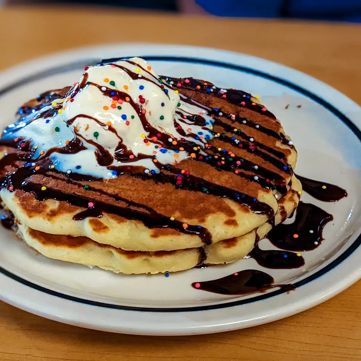 Pancakes Sundae