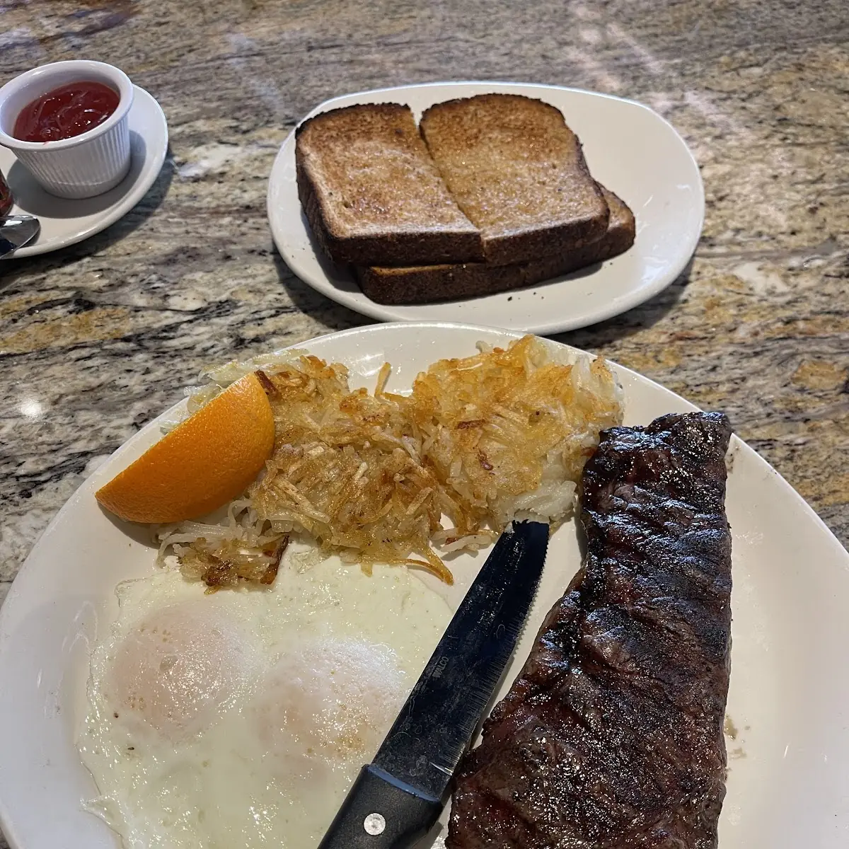New York Steak & Eggs