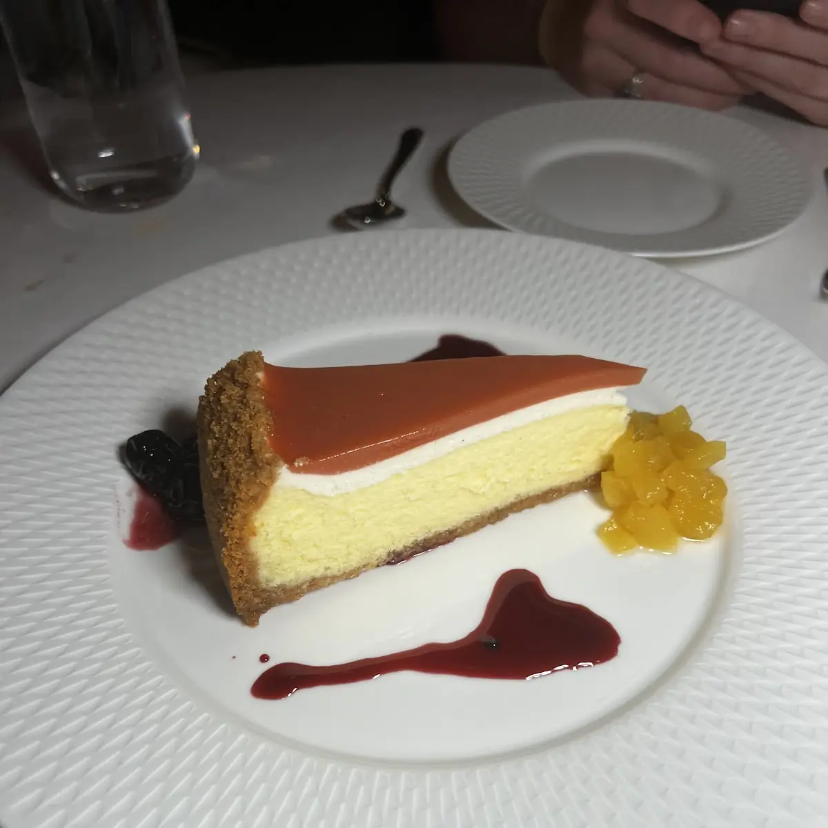 Guava-Vanilla Bean Cheesecake