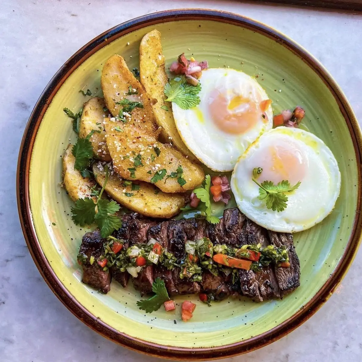 Lomo Saltado Ribeye Steak