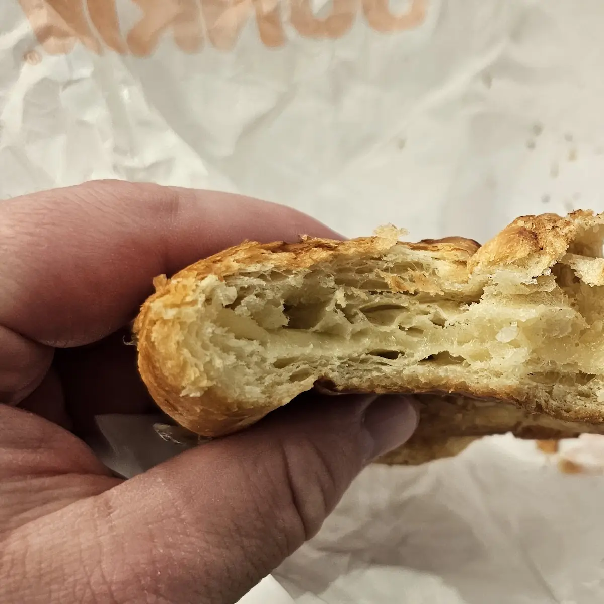 Sausage Egg and Cheese Croissant