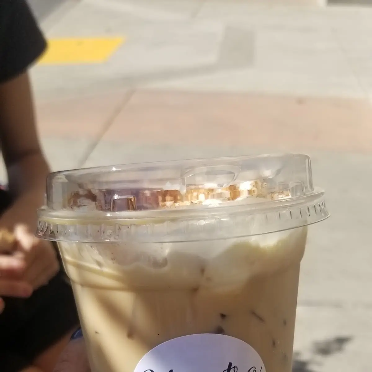 Pumpkin Spice Ice Latte