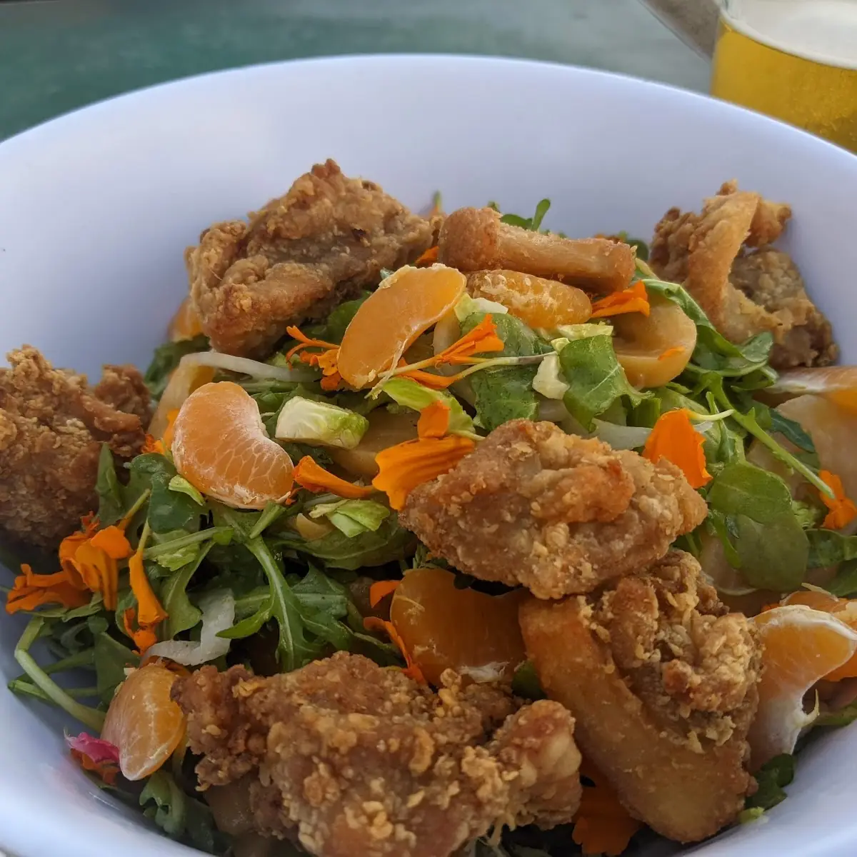Fried Chicken Salad
