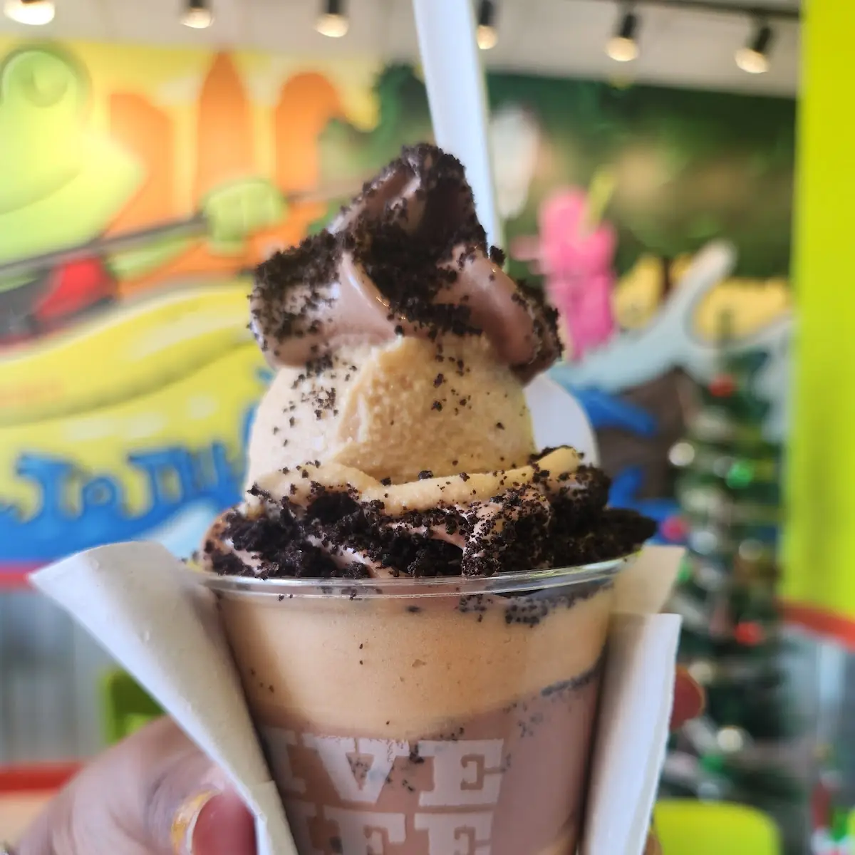 Chocolate Chip Cookie Dough with Cookie Butter