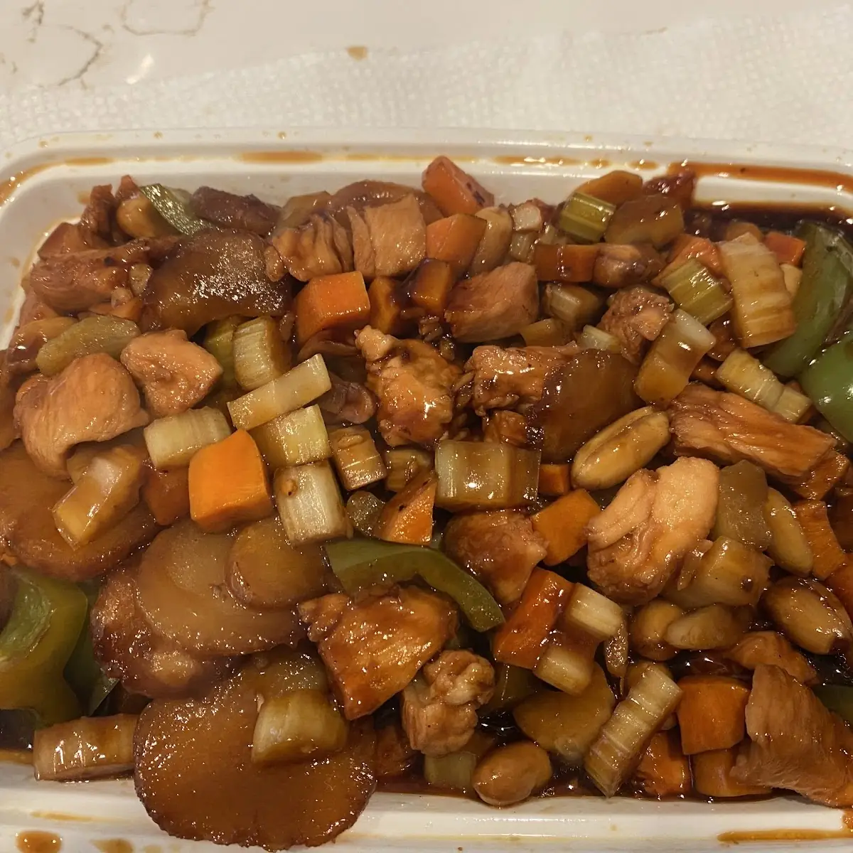 Kung Pao Chicken with Rice