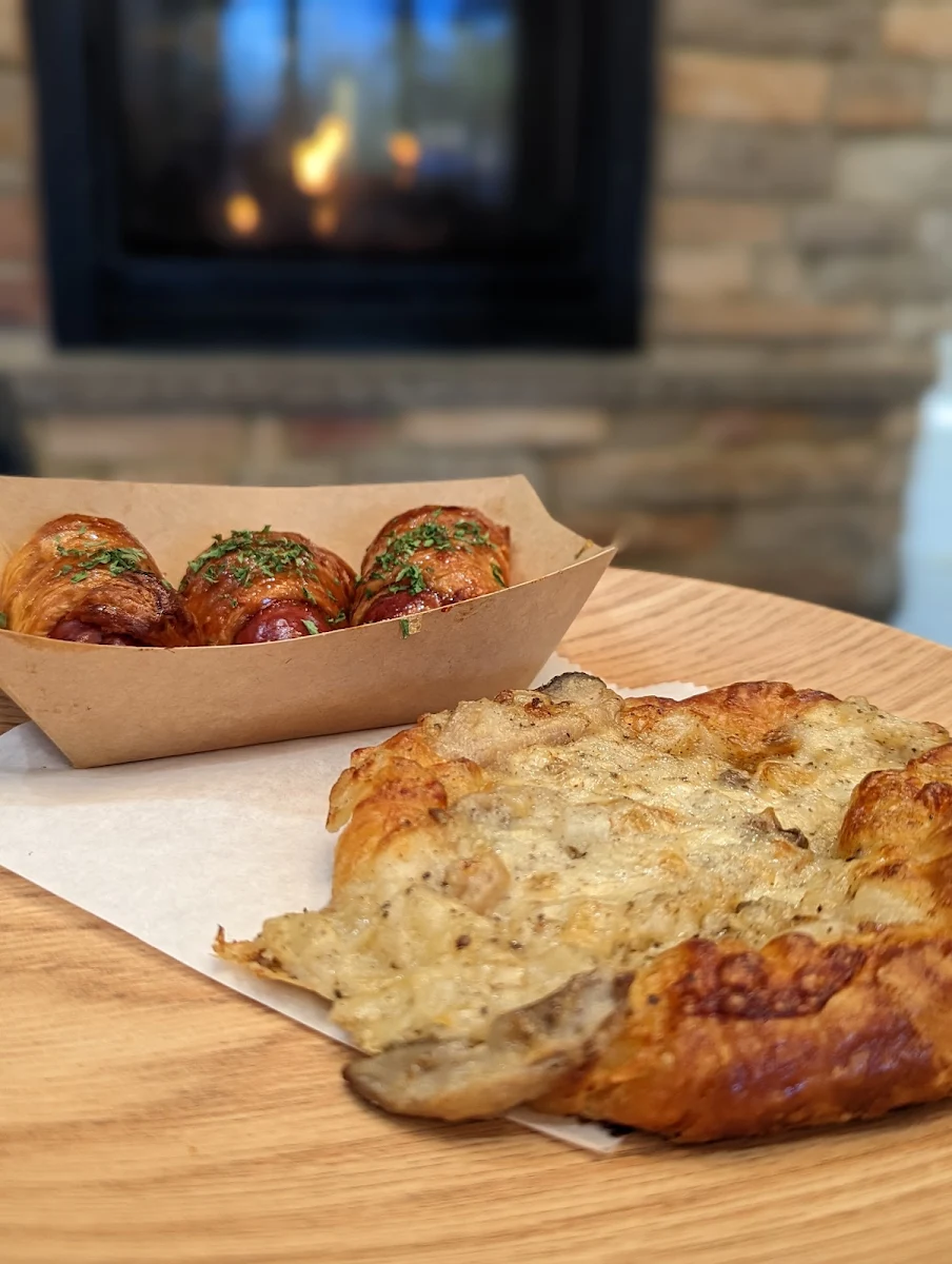 Mushroom Onion Cheese Pastry