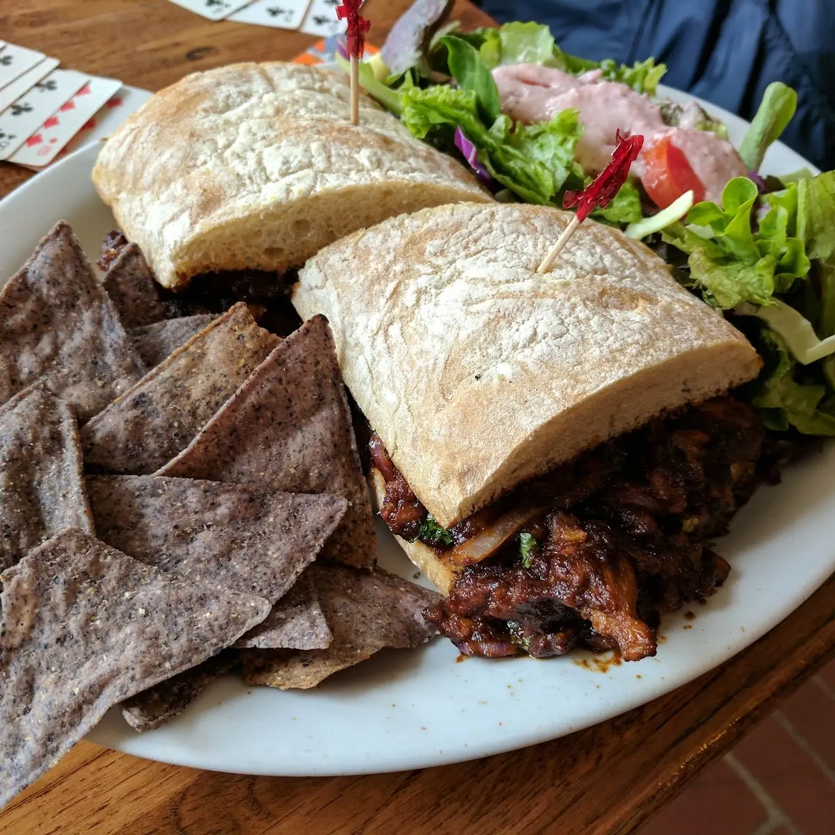 BBQ Seitan Sandwich