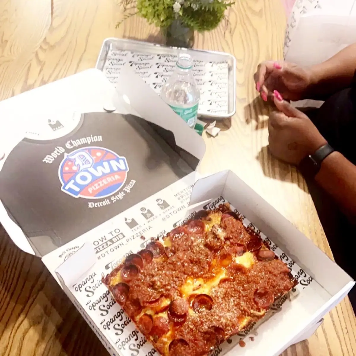 Detroit Style Pizza