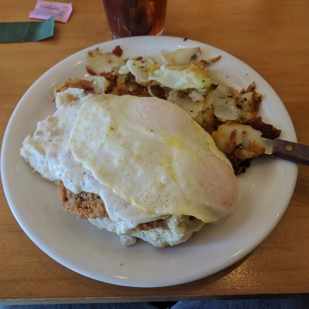 Country Fried Steak Biscuit