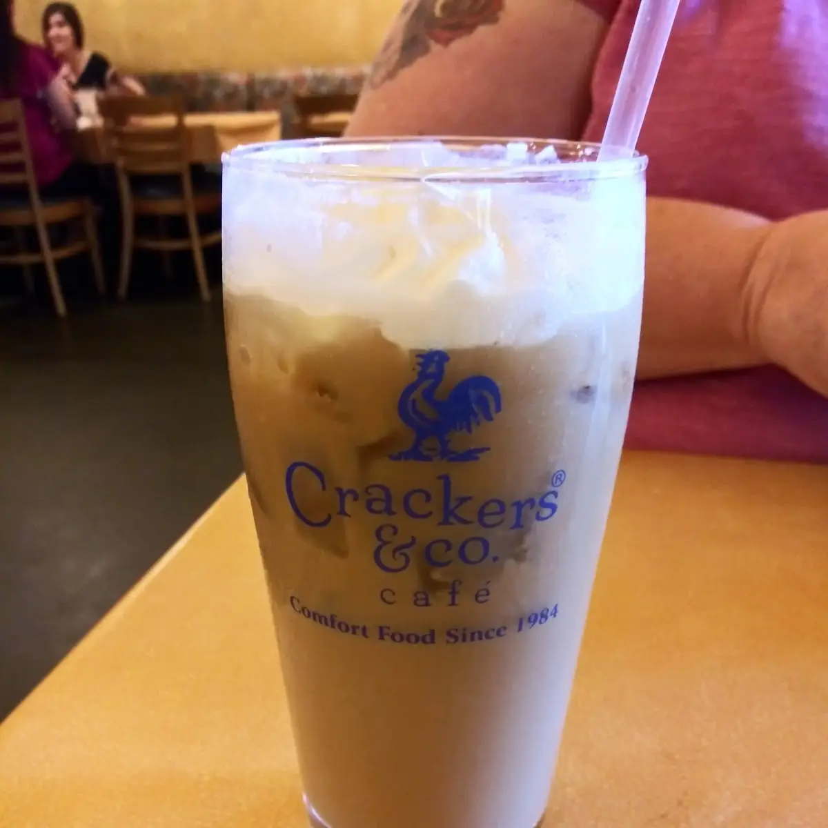 Iced Vanilla Latte