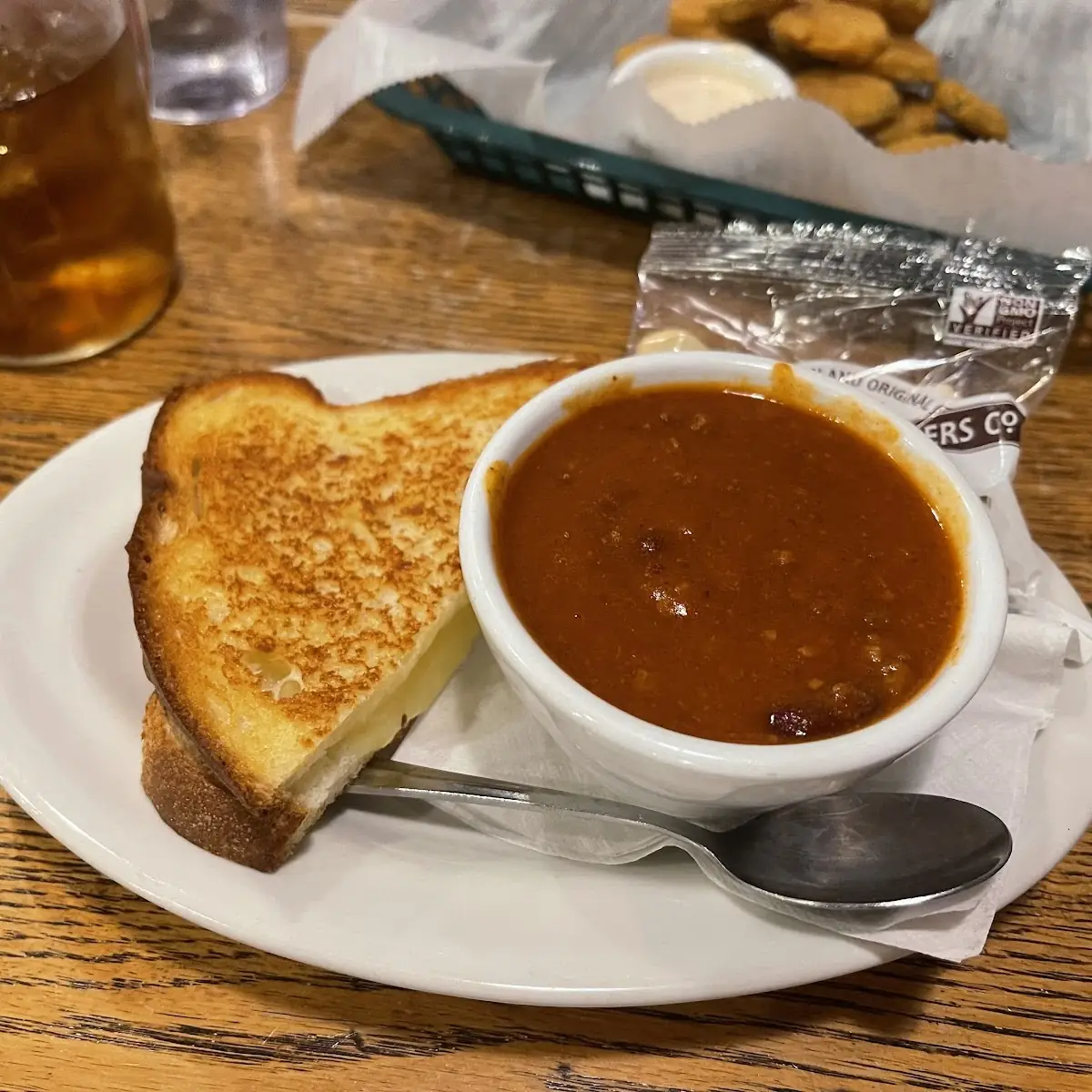 Grilled Cheese and Chili