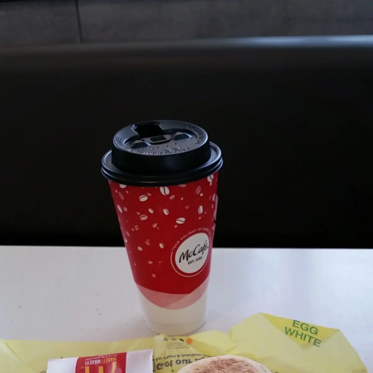 Egg and Cheese Hash Brown Coffee
