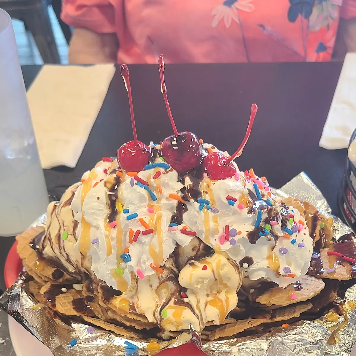 Specialty Waffle ft Pancake Funnel Cake