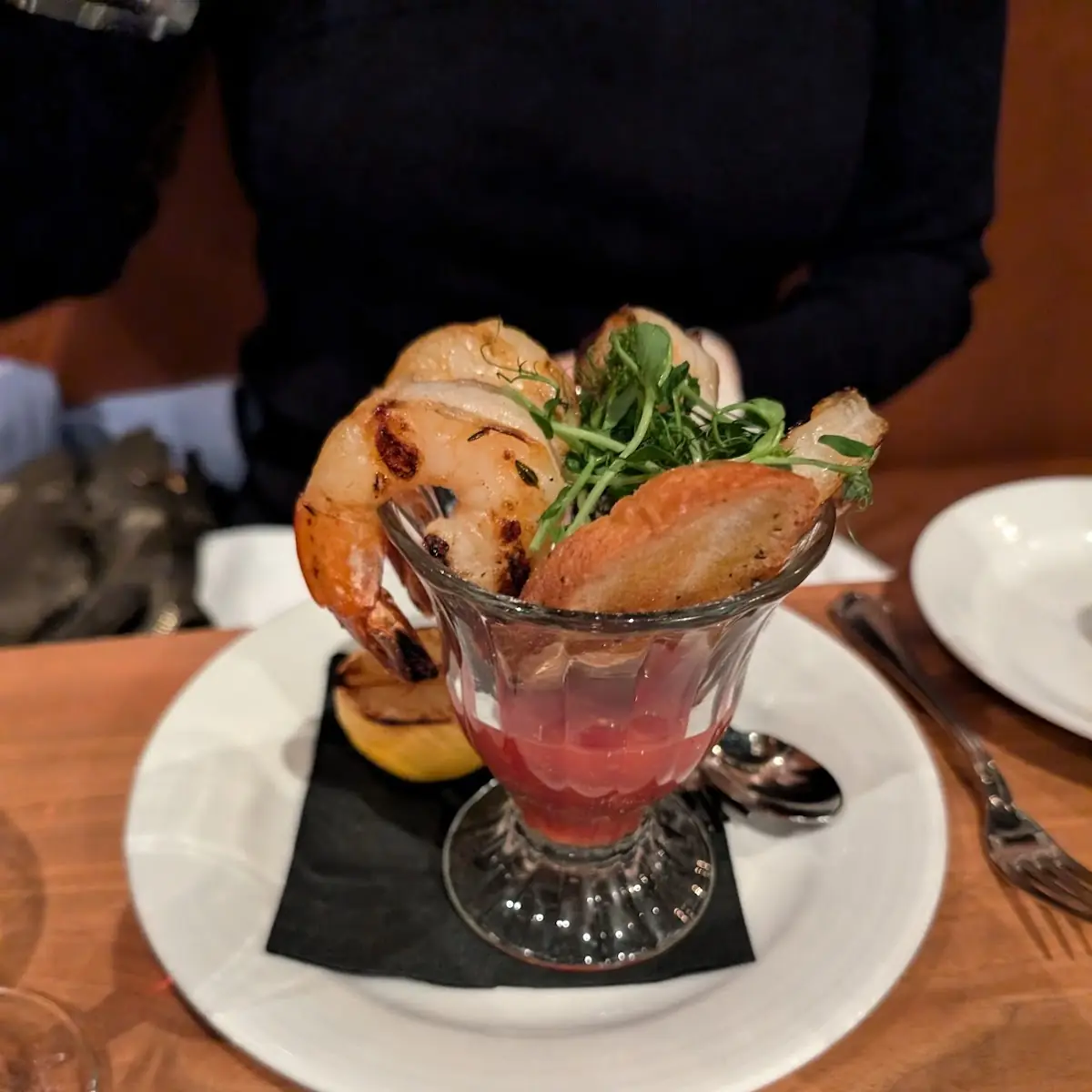 Grilled Shrimp Cocktail