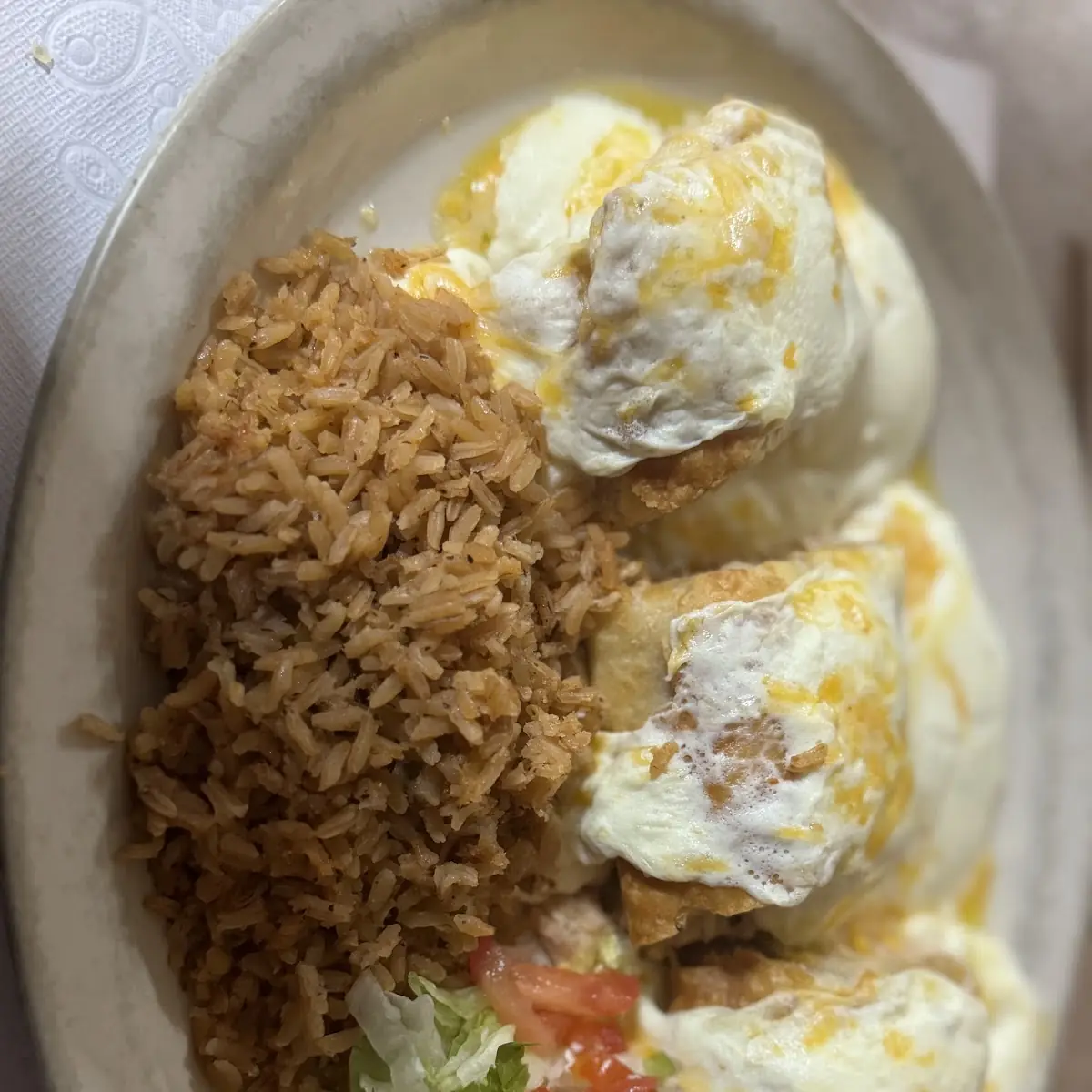 Rice and Refried Beans