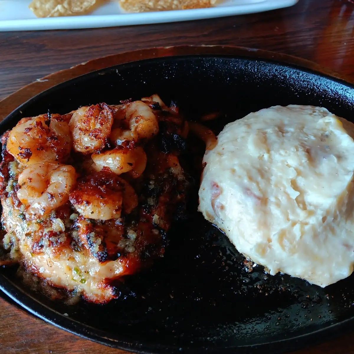 Shrimp 'N Parmesan Sirloin