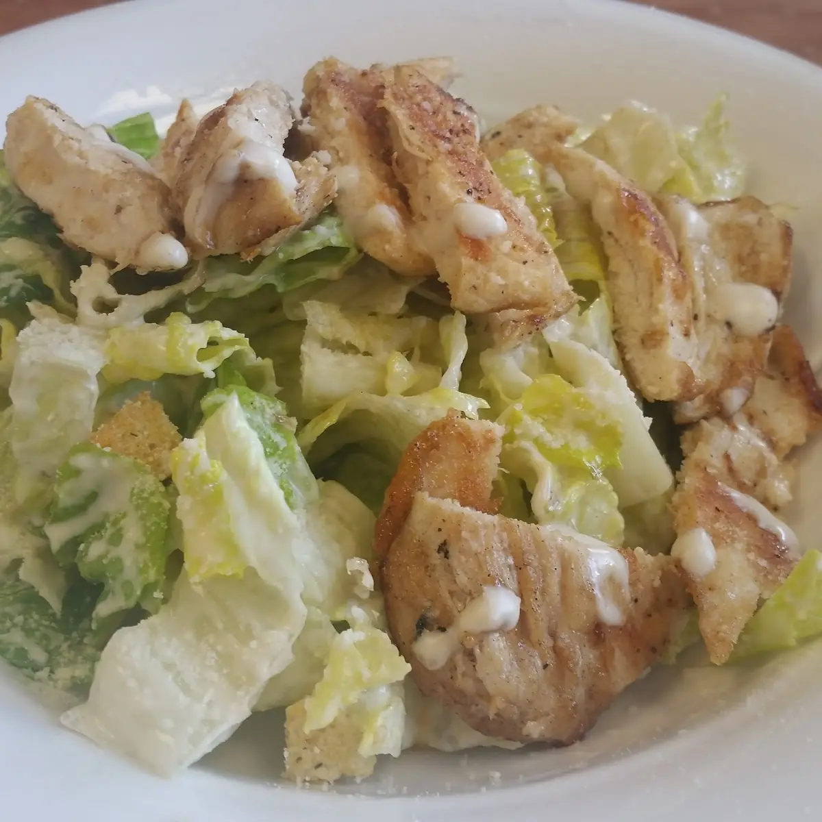Grilled Chicken Caesar Salad