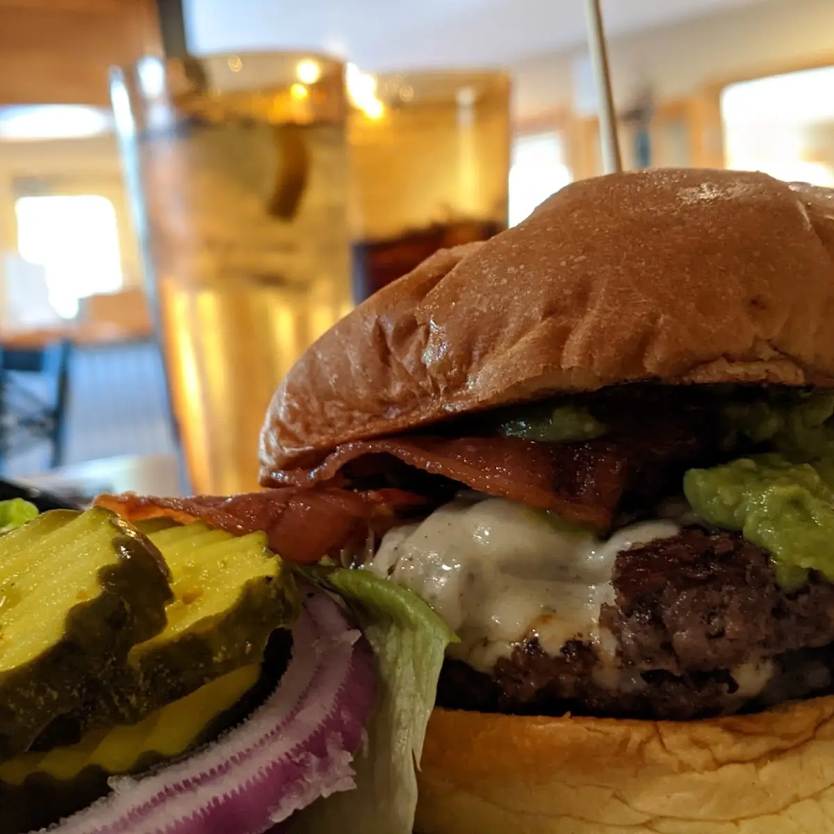 Blackened Prime Mushroom Burger