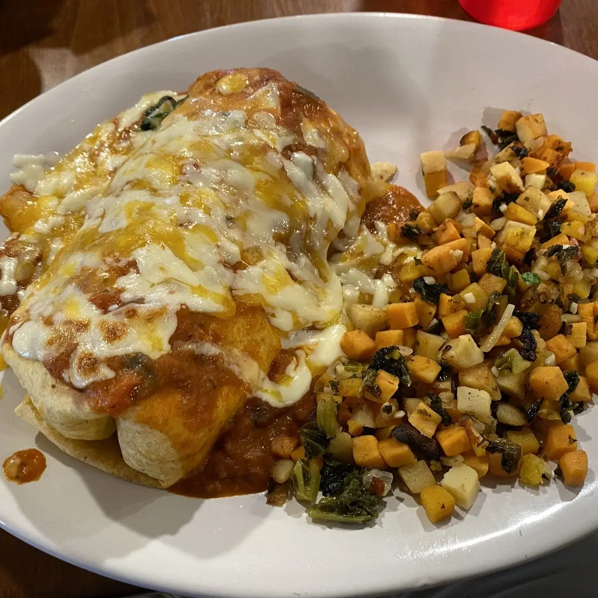 Meat Lovers Breakfast Burrito