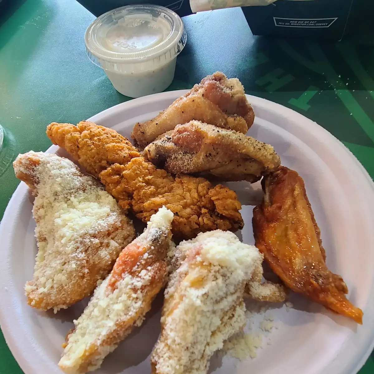 Garlic Parmesan Wings
