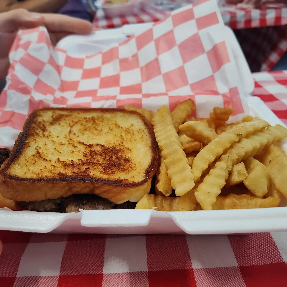 Grill Cheese and Fries
