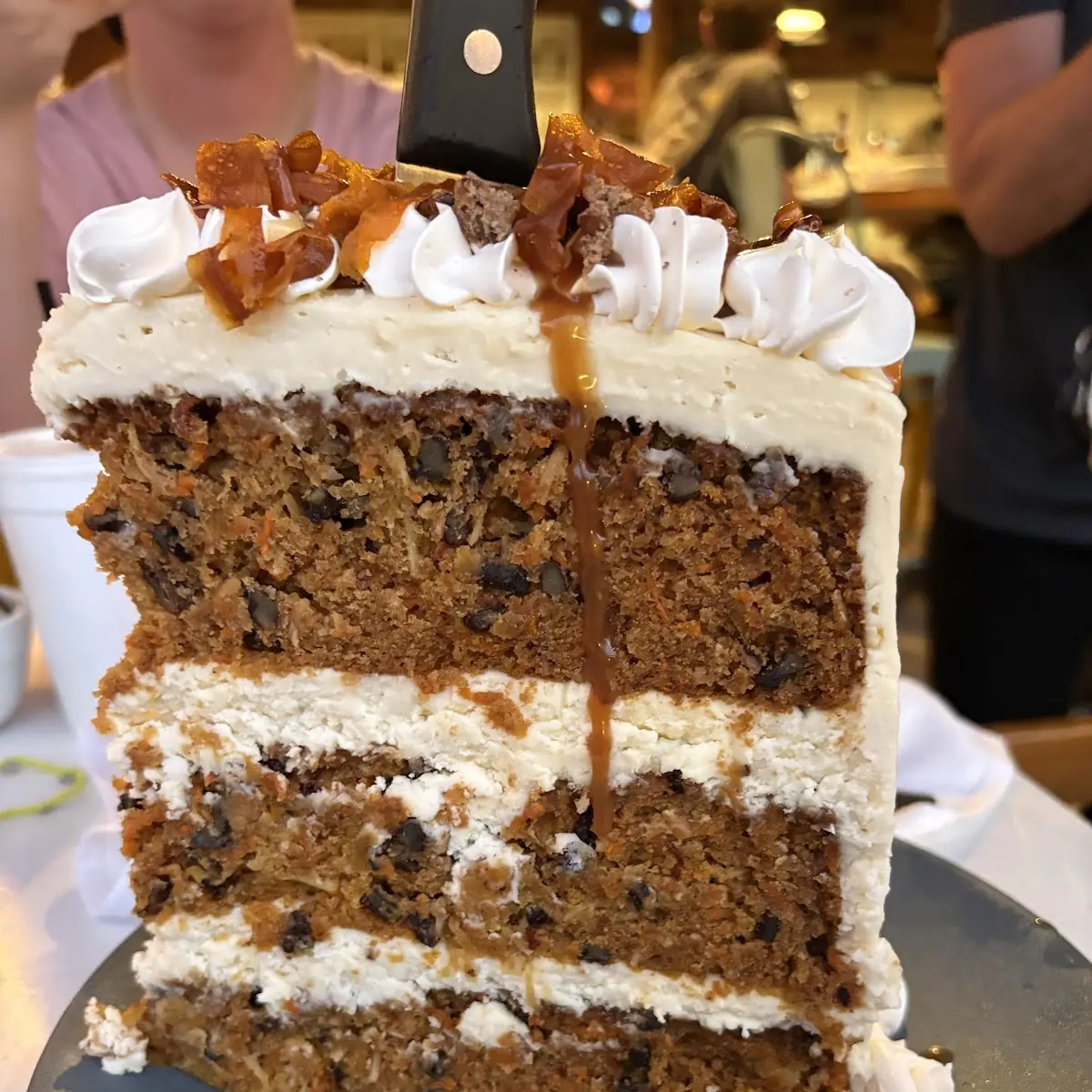 Jumbo Carrot Cake Slice
