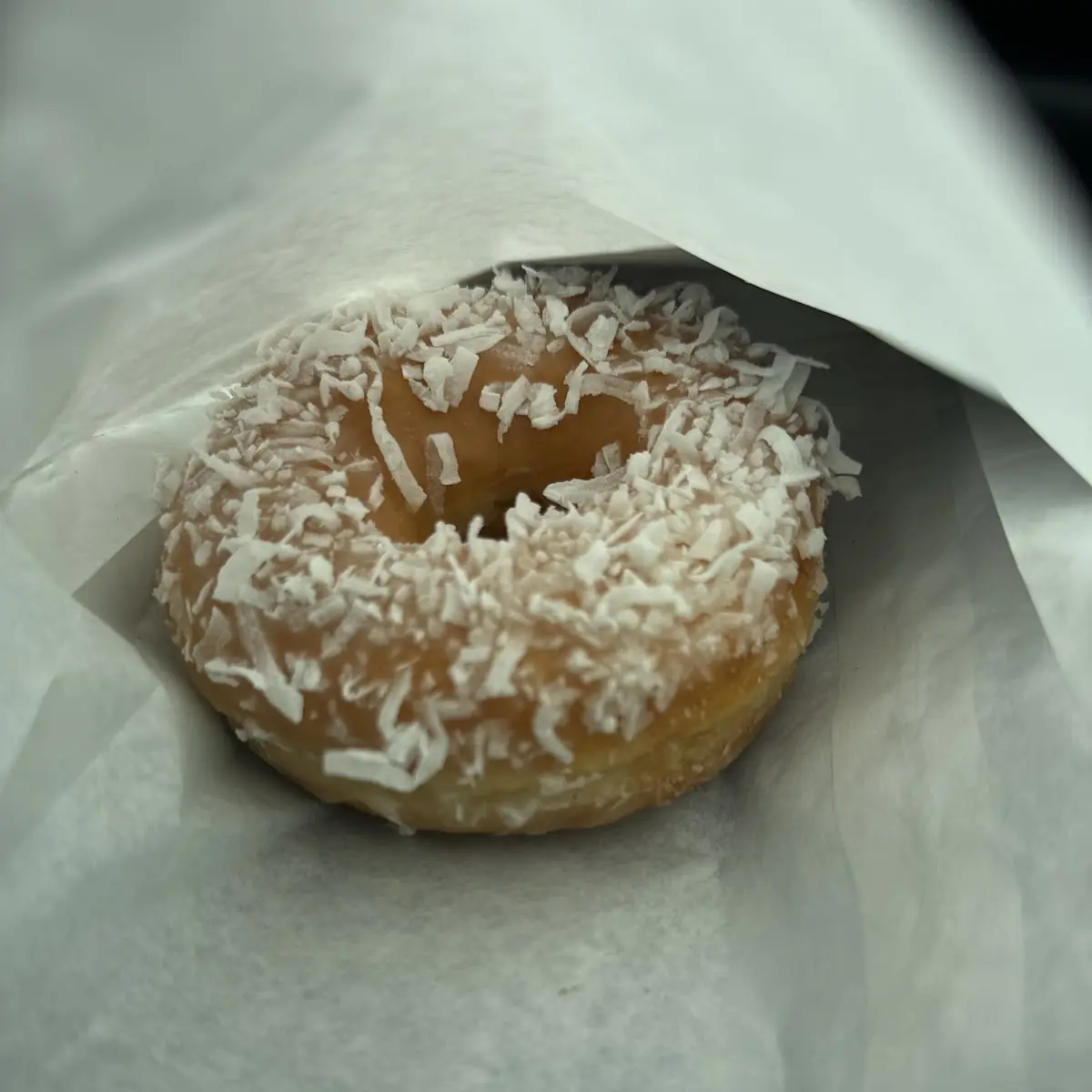 Coconut Glazed Donuts