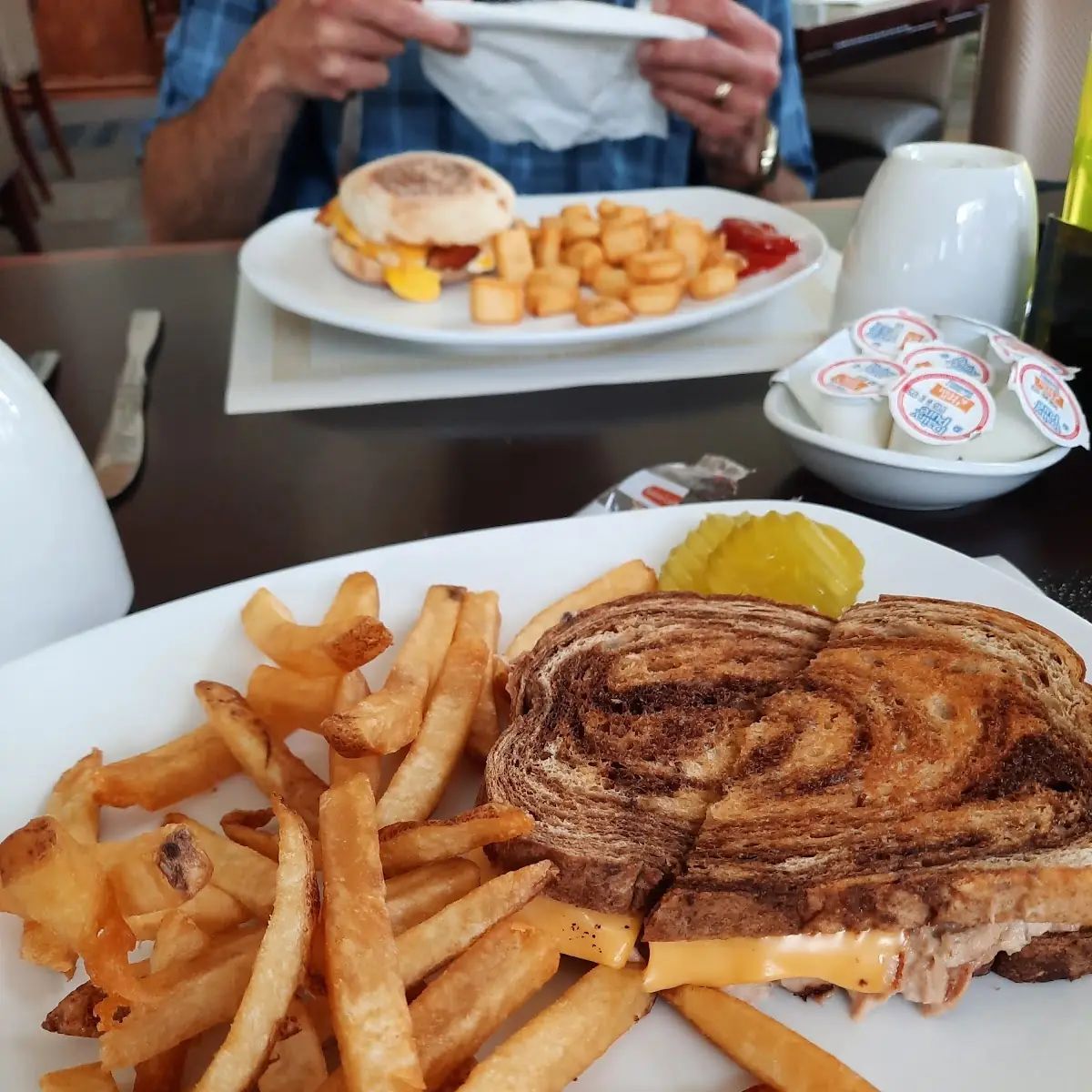 Tuna Melt Sandwich Platter