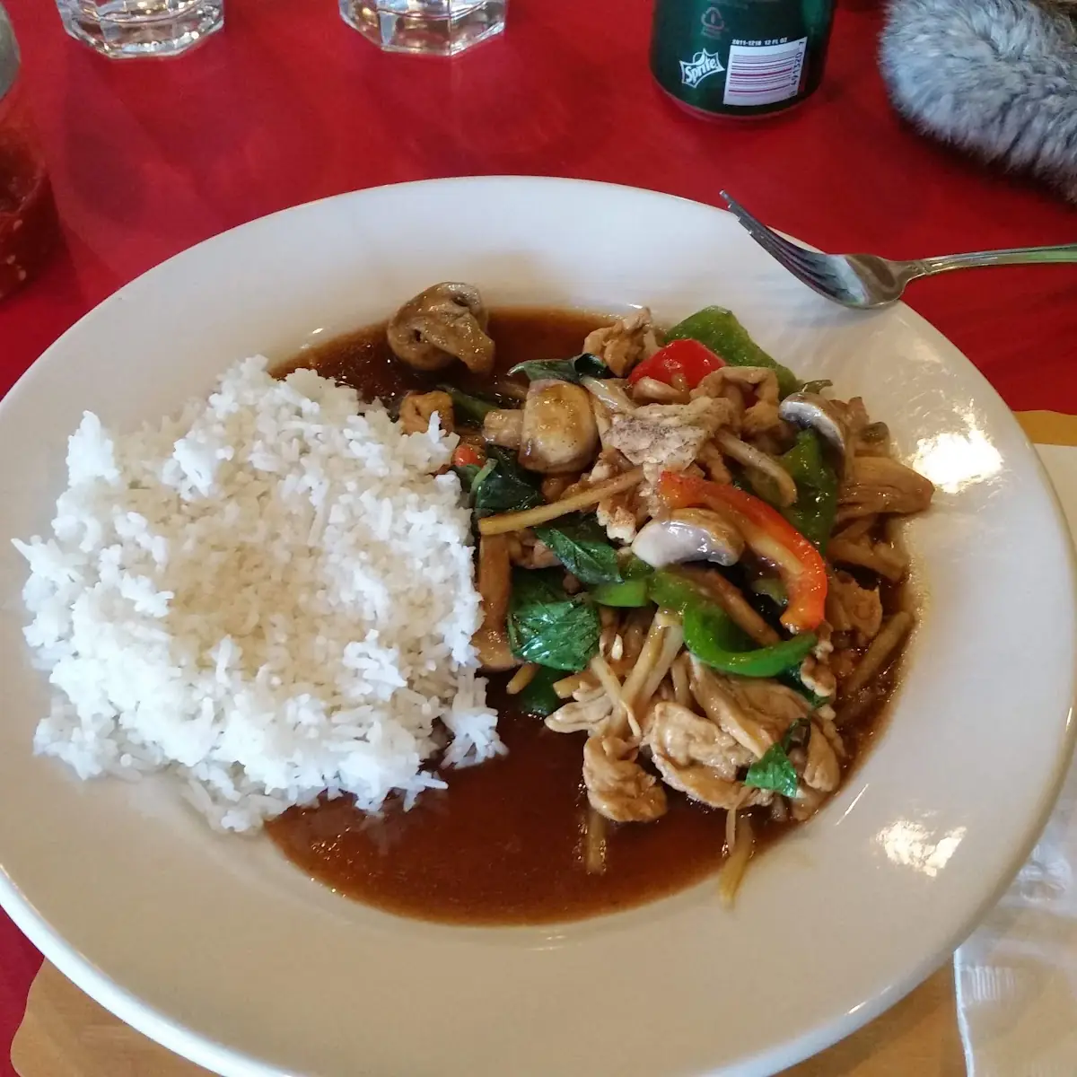 Spicy Thai Basil Noodle