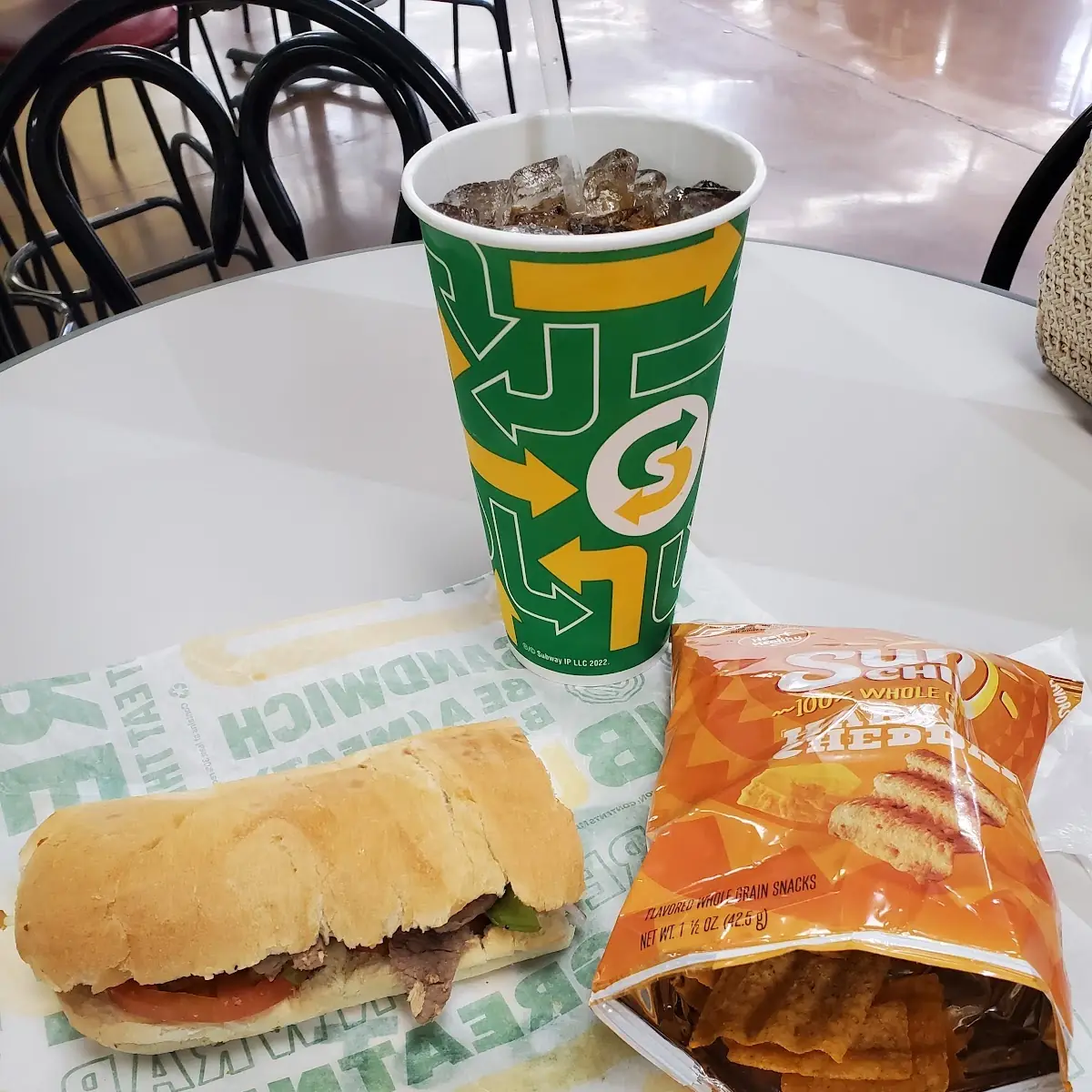 1 Philly Cheese Steak Sandwich Chips
