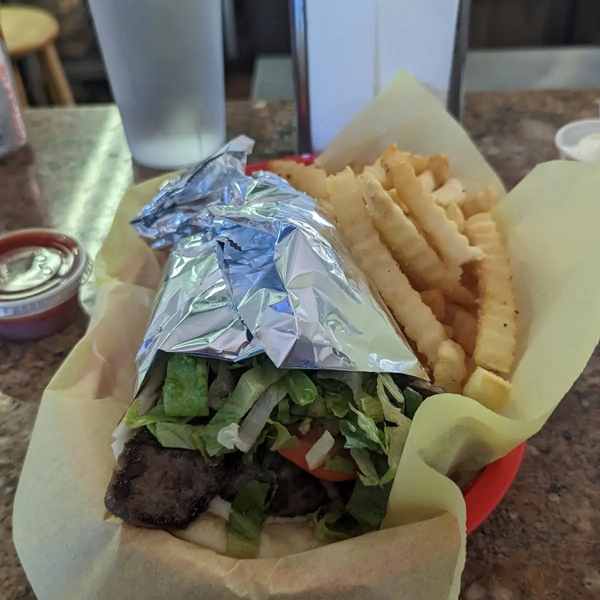 Lamb Gyro Wrap