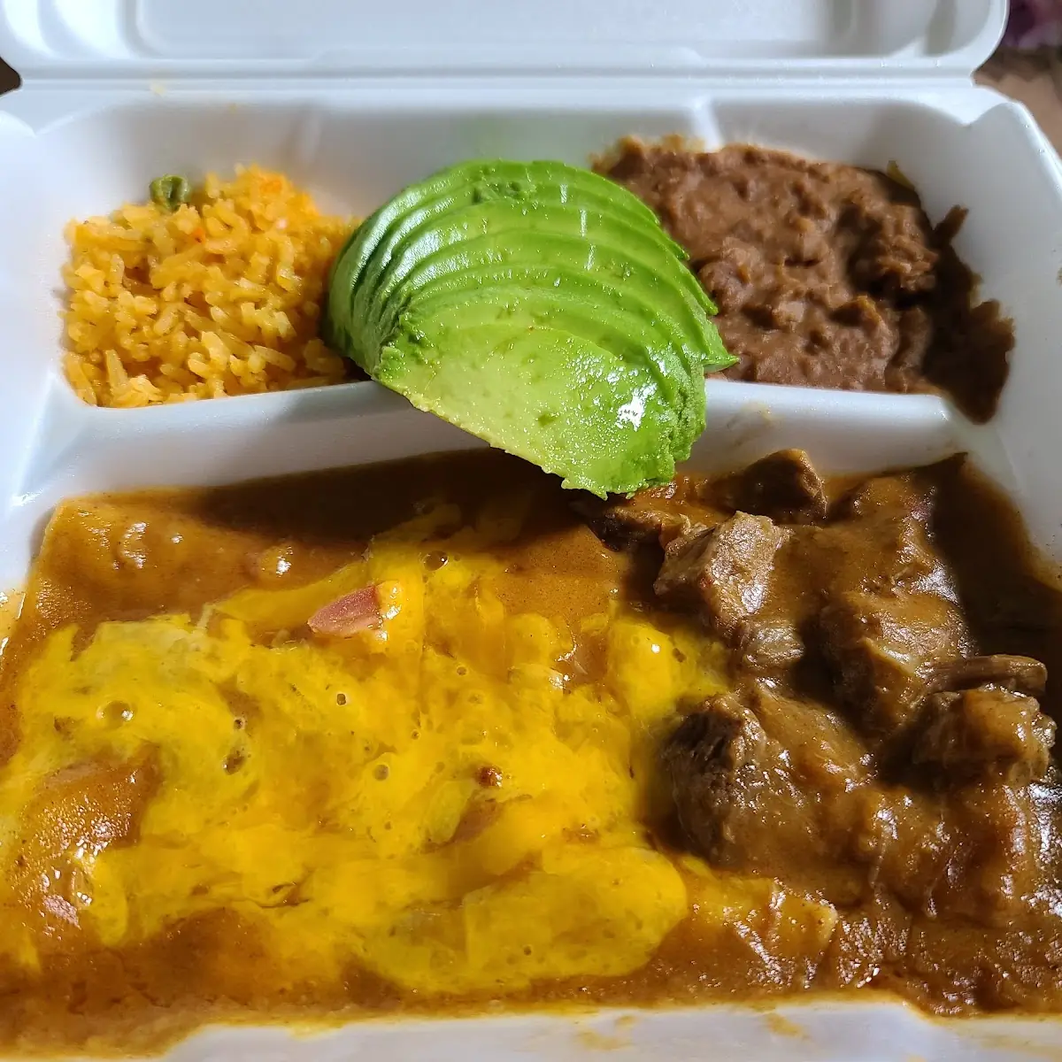 Plato De Carne Guisada Stewed Beef Plate