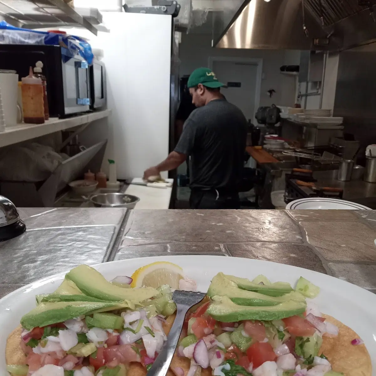Tostadas de Ceviche